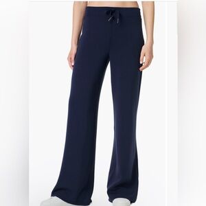 SPANX Dark Blue Wide-Leg Pants